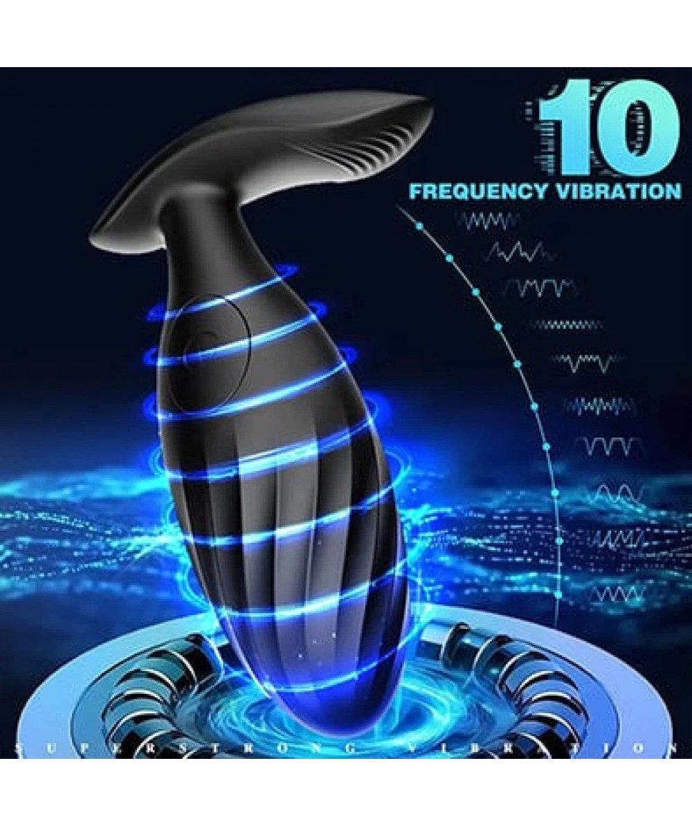 Uzaktan Kumandalı Şarjlı Anal ve Vajinal Titreşimli Vibratör – 10 Modlu Sessiz Uyarıcı