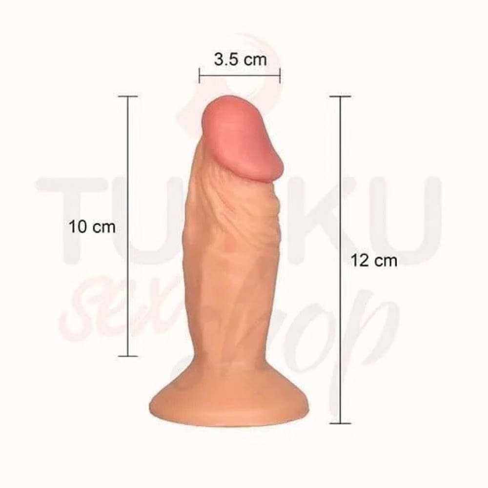 12 cm Mini Gerçekçi Anal Dildo 