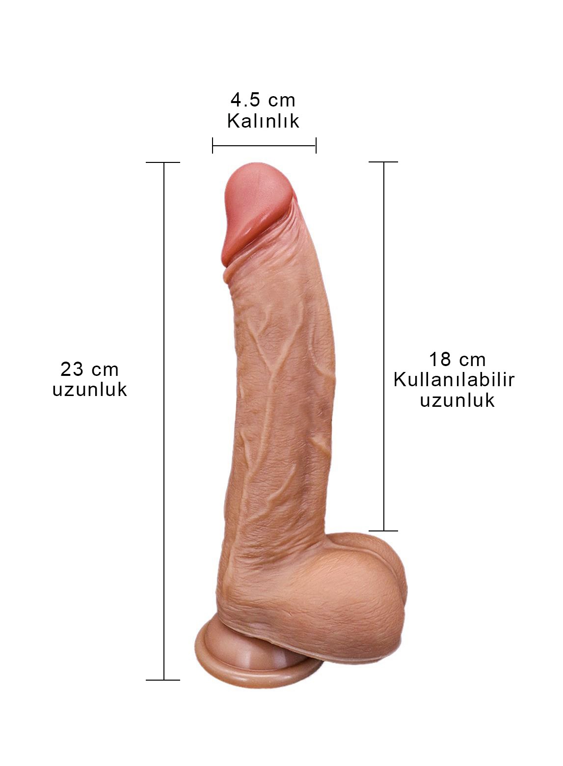 Telefon Kontrollü 23 Cm Vibtatör