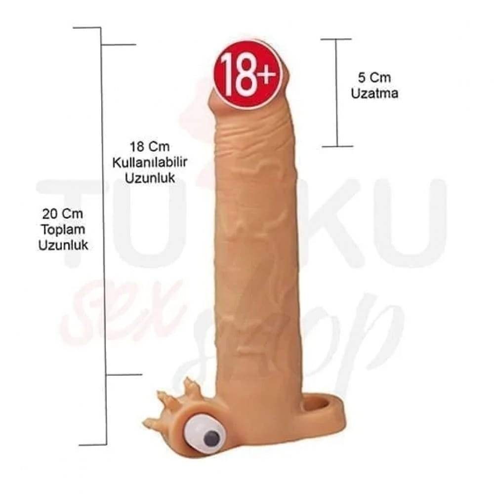 Titreşimli 5 cm Uzatmalı Kılıf