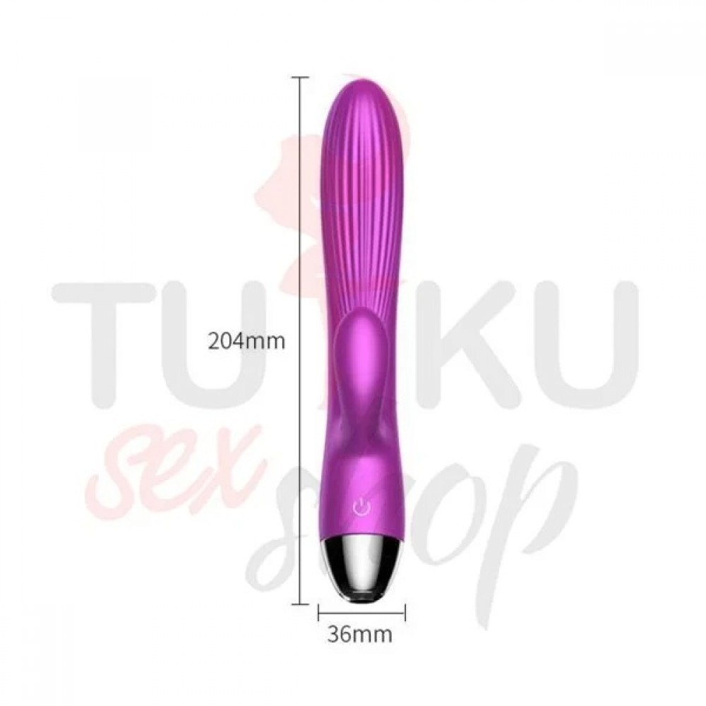 Isıtmalı İleri Geri Hareketli G-Spot & Klitoris Vibratör – 7 Modlu ve Su Geçirmez