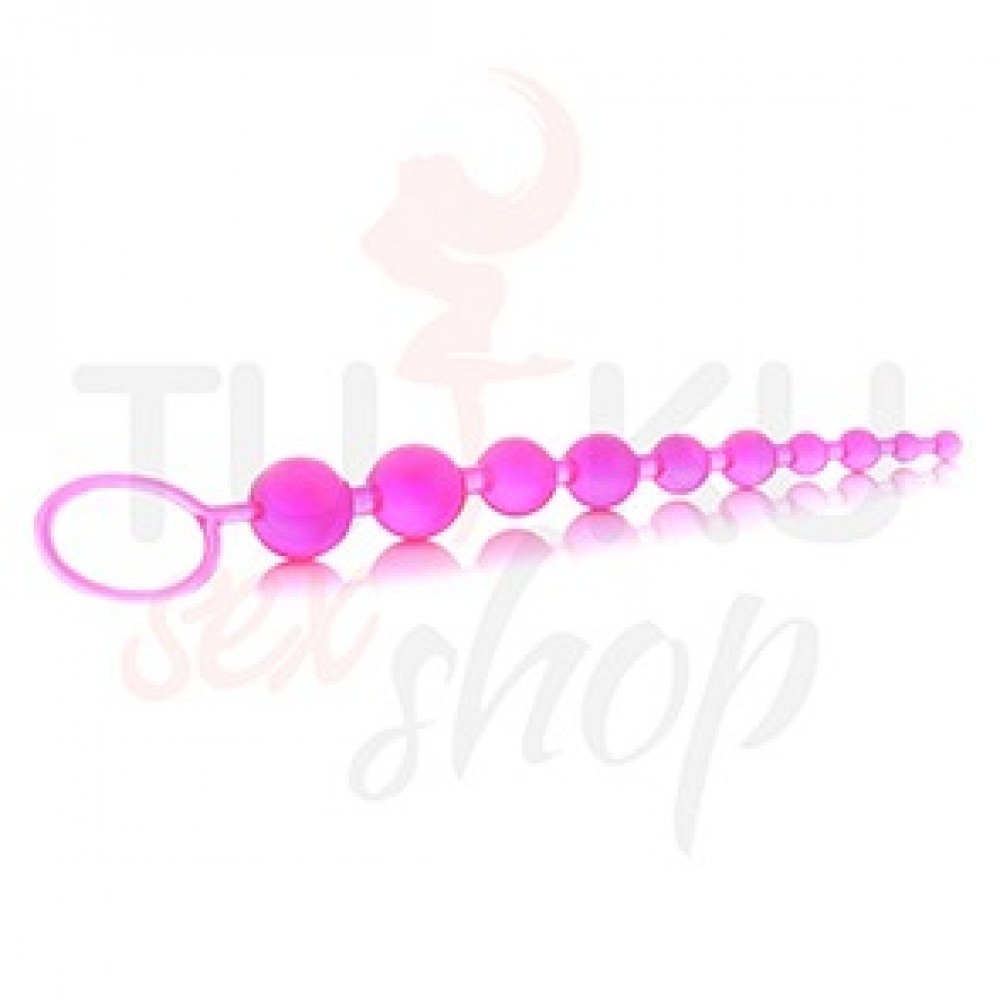 31 cm Boncuklu Anal Plug – Sıralı Top