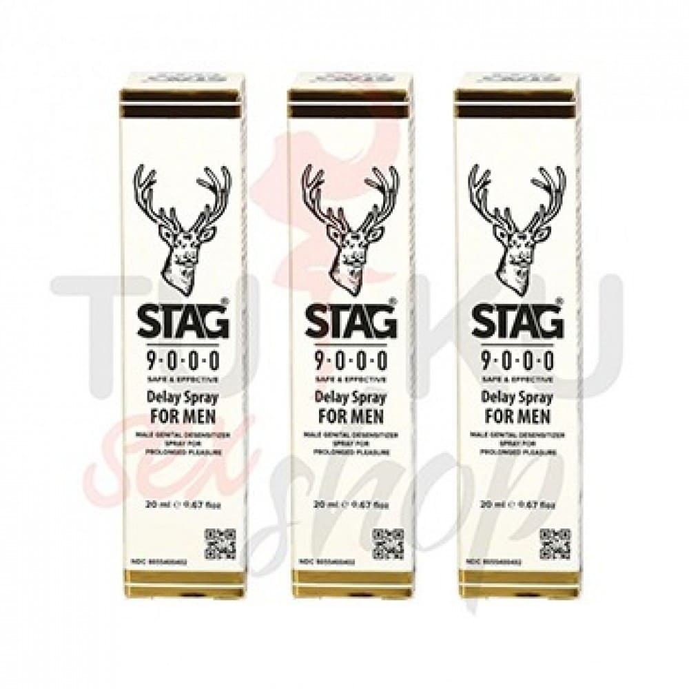 Stag 9000 Delay Erkek Sprey Seti 3'lü 20 ml