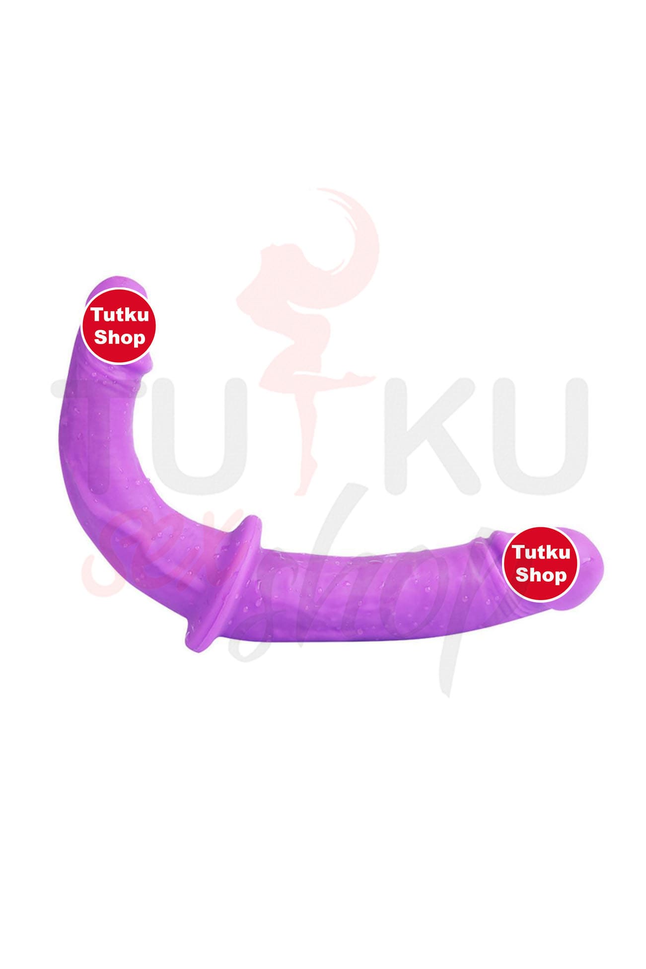 Double Dildo Mor 41 cm
