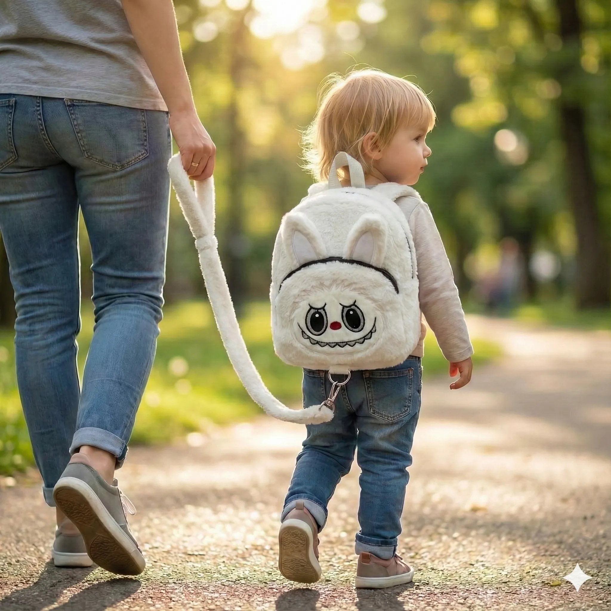 Minicik Dostum İkili Çocuk Sırt Çantası