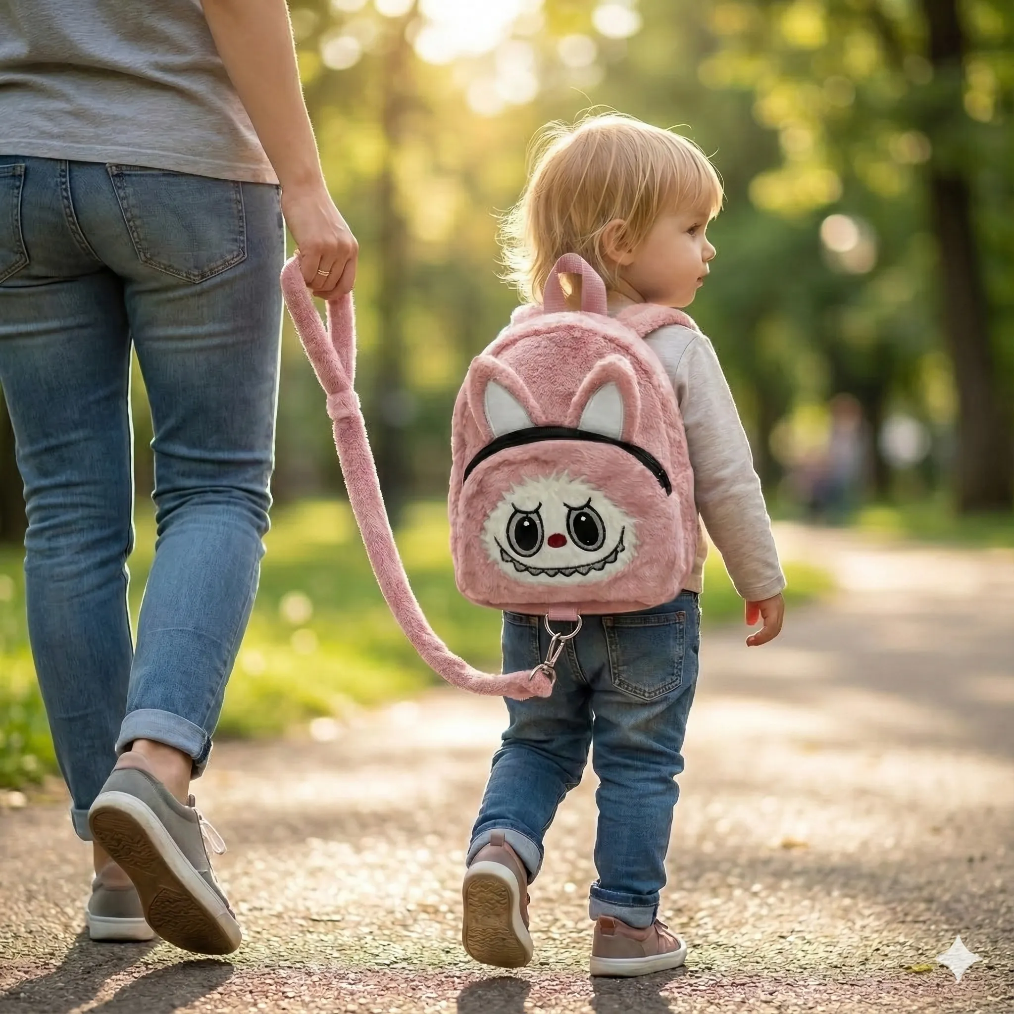 Minicik Dostum Üçlü Çocuk Sırt Çantası