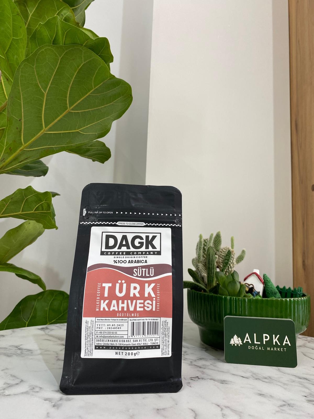 SÜTLÜ TÜRK KAHVESİ (200 GR)