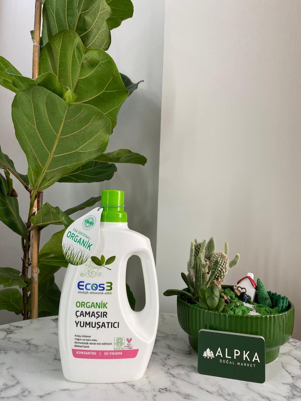 ECOS3 - ORGANİK ÇAMAŞIR YUMUŞATICI (750ML)