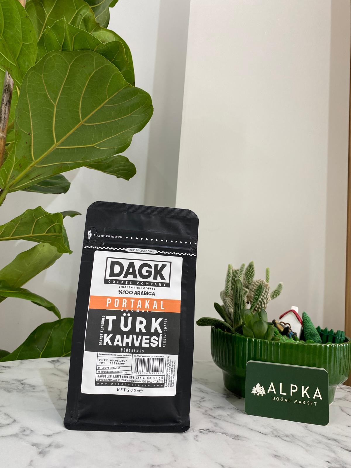 PORTAKALLI TÜRK KAHVESİ (200 GR)