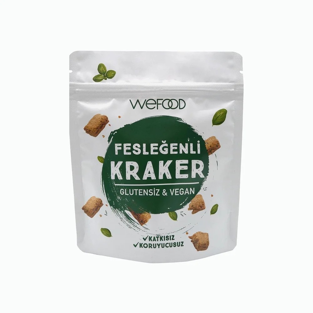 WEFOOD - GLUTENSİZ FESLEĞENLİ KRAKER