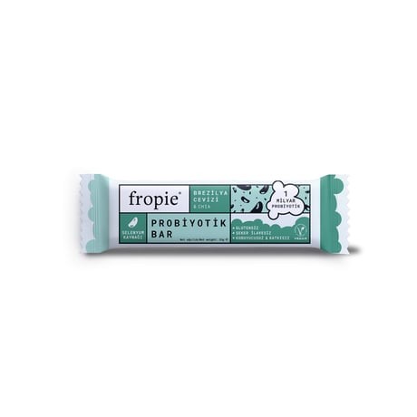 FROPIE - PROBİYOTİK BAR BREZİLYA CEVİZİ & CHIA (GLUTENSİZ)