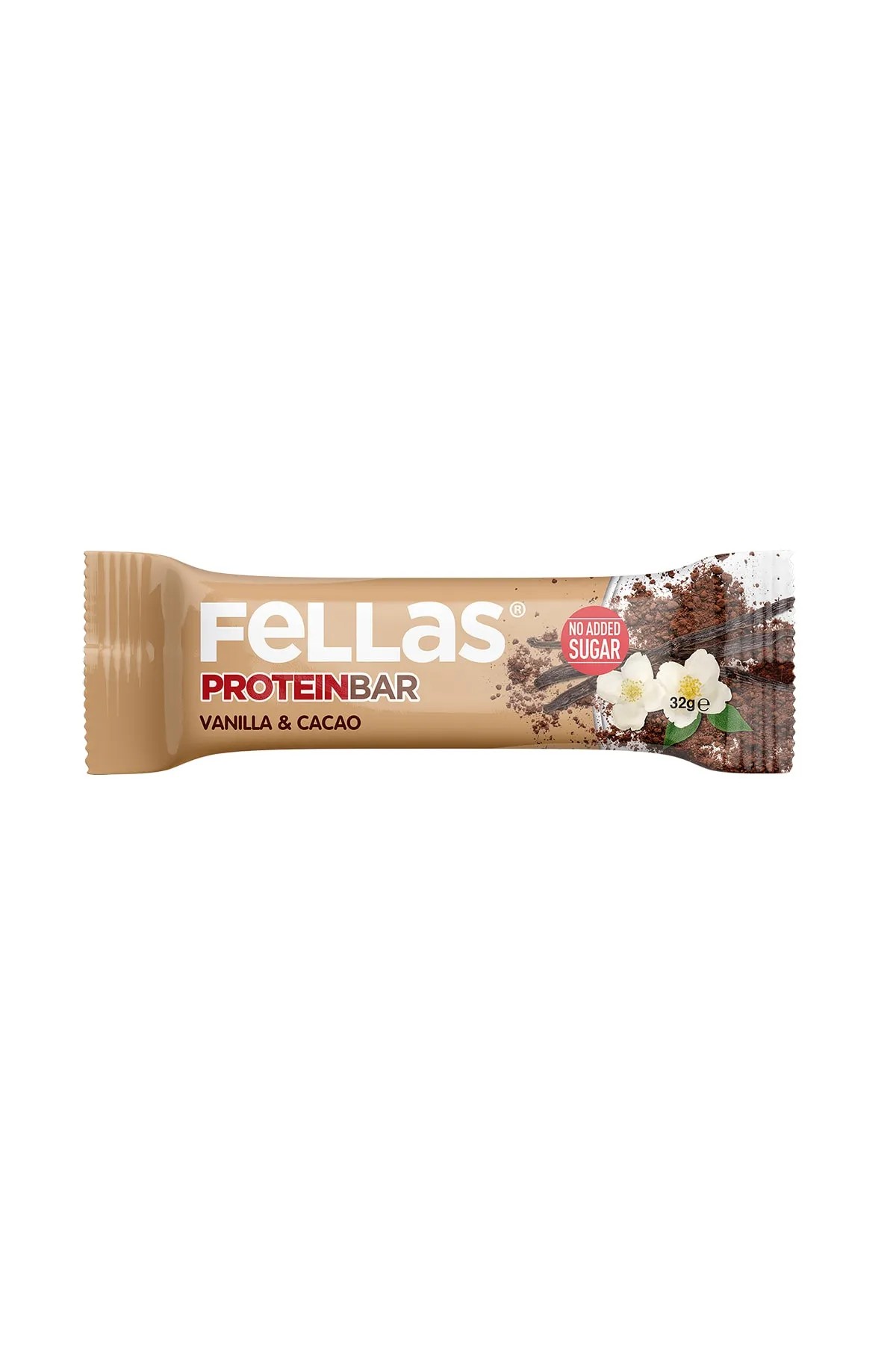 FELLAS - PROTEİN BAR VANİLYA VE KAKAO