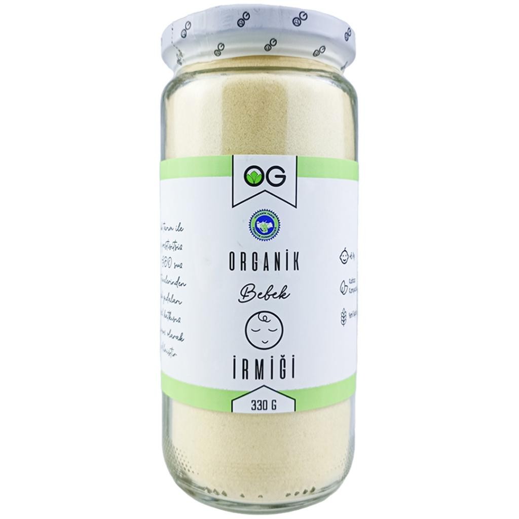 OG NATURAL - ORGANİK BEBEK İRMİĞİ (330G)