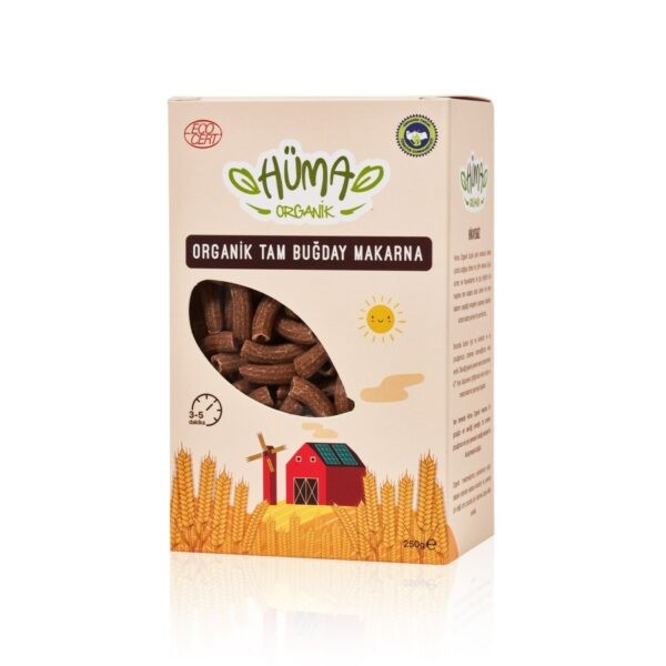 HÜMA ORGANİK - TAM BUĞDAY MAKARNA (250G)