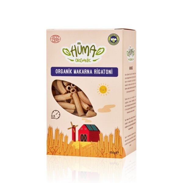 HÜMA ORGANİK - MAKARNA RİGATONİ (250G)