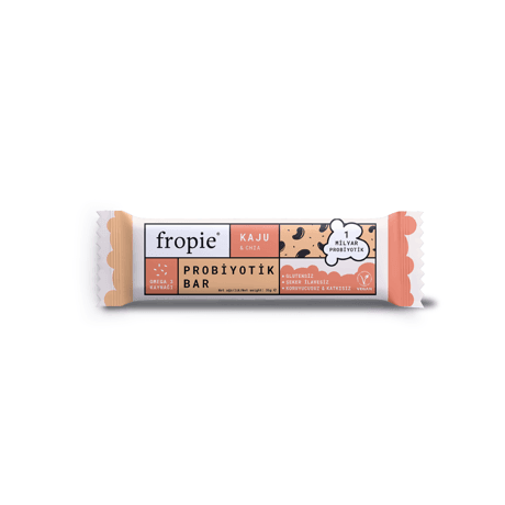 FROPIE - PROBİYOTİK BAR KAJU & CHIA (GLUTENSİZ)