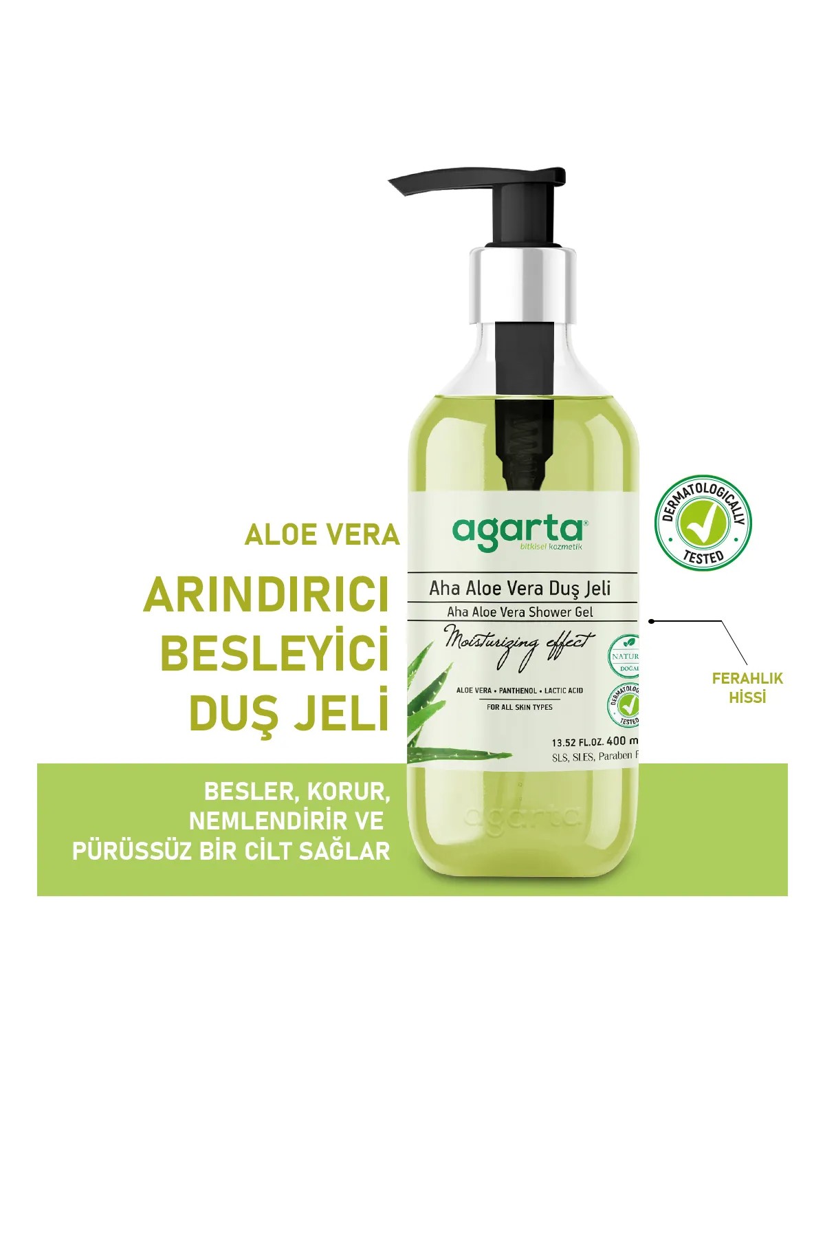 AHA ALOE VERA DUŞ JELİ