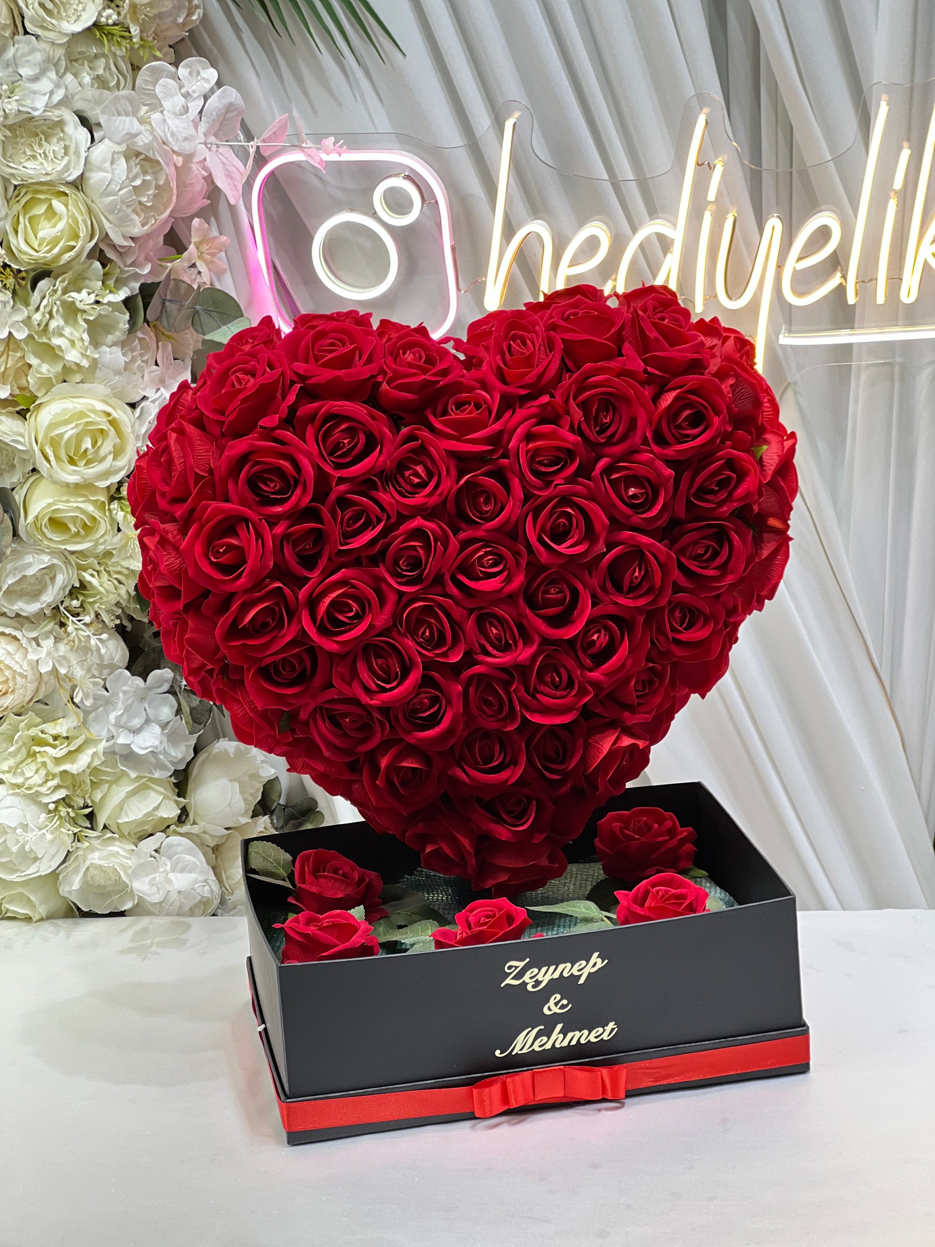 SEVGİLİYE 88 Lİ KALP HEDİYESİ