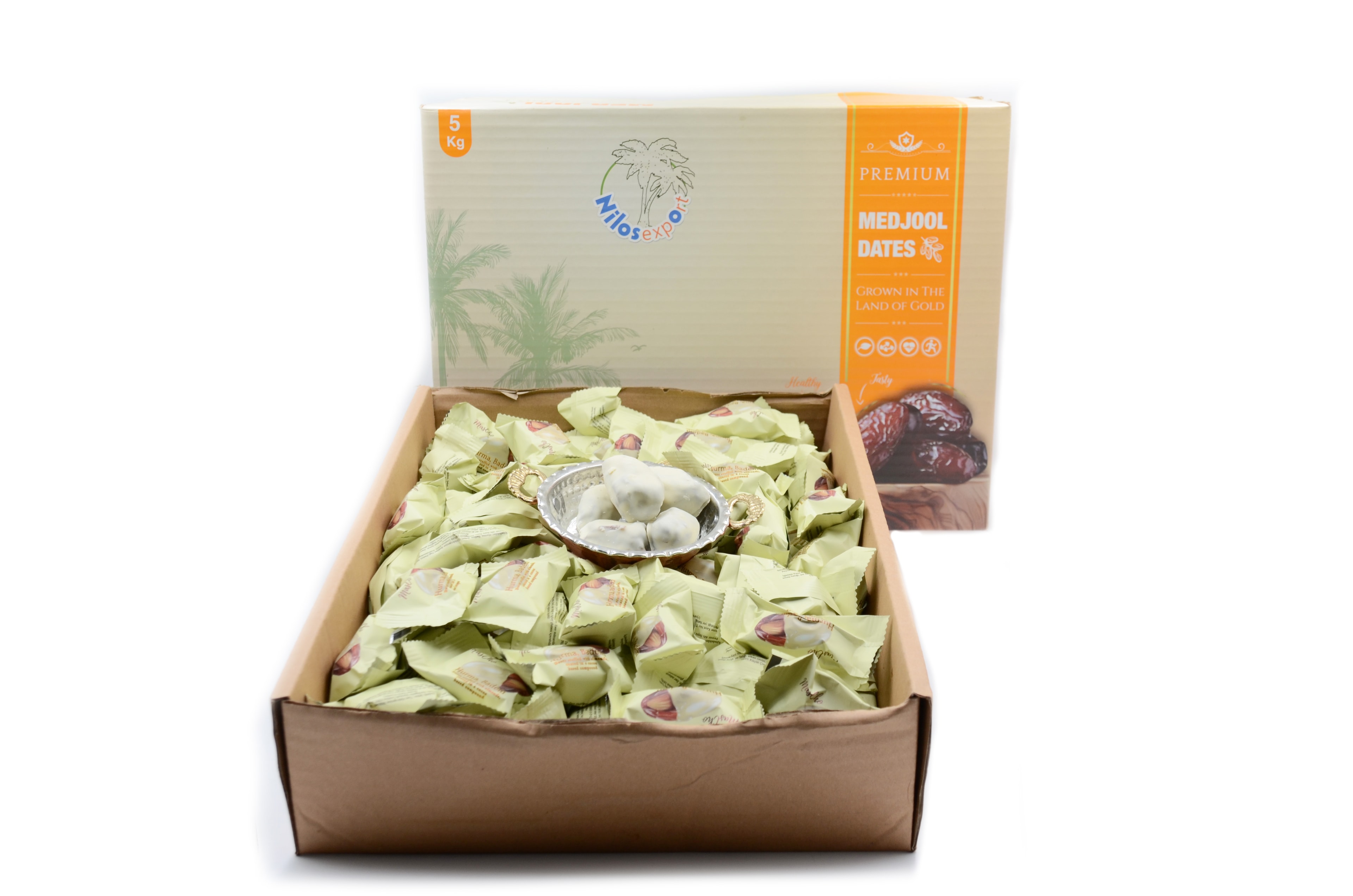 Dark Chocolate Almond Dates
