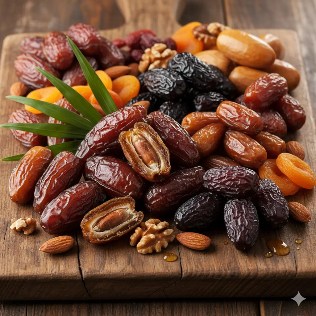 En sağlıklı doğal tatlandırıcı hurma çeşitleri.