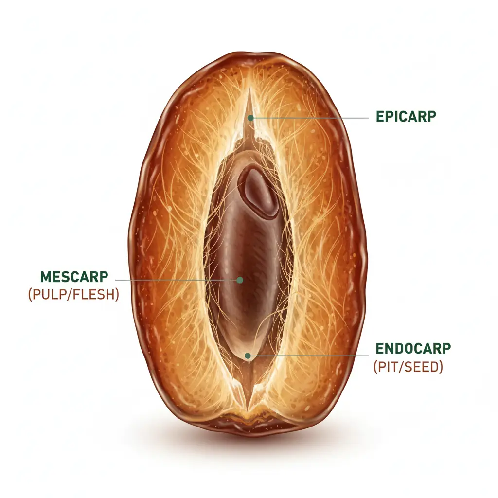 Hurmanın lif oranı ve besin değerlerini temsil eden görsel.