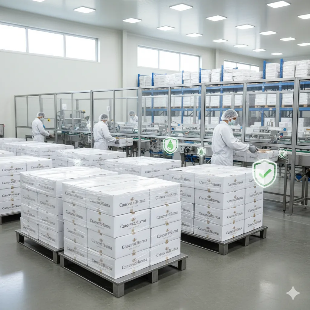 Canceviz Hurma&nbsp;tesislerinde temizlenmiş ve paketlenmiş hurmalar:&nbsp;Paketli hurma yıkanır mı&nbsp;sorusunun cevabı hijyenle başlar.&nbsp;&nbsp;