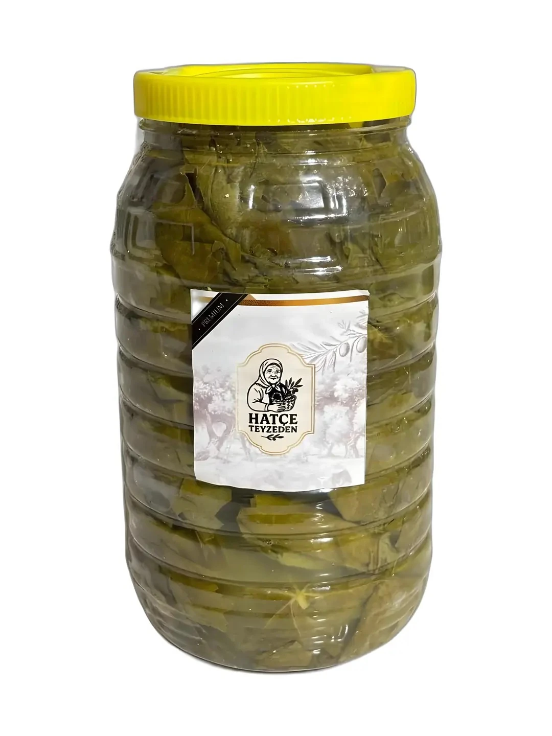 Salamura Asma Yaprak 2'lik Bidon Hatçe Teyze - (Net 1.5 kg)