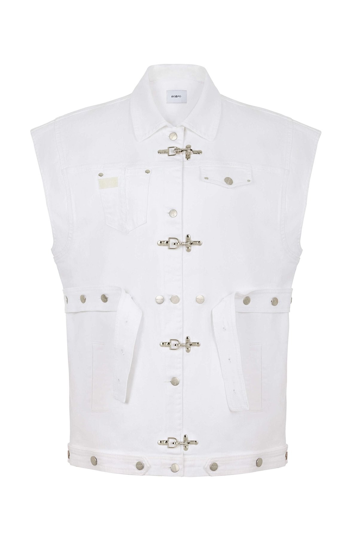 Haily Vest White