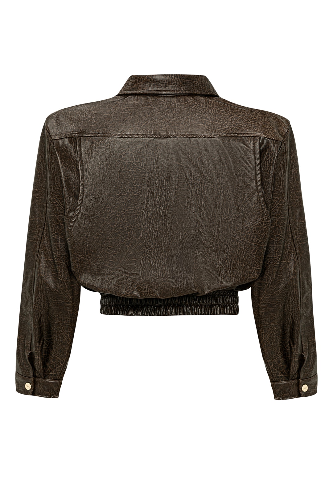 Meghan Leather Jacket Brown