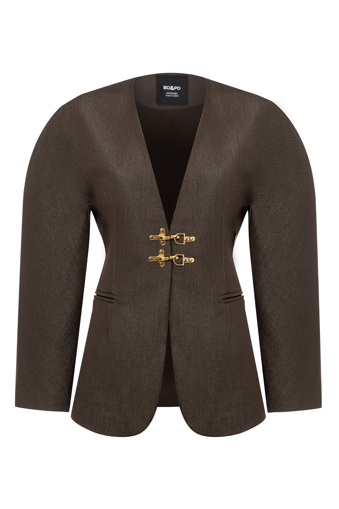 Amor Blazer Jacket - Brown