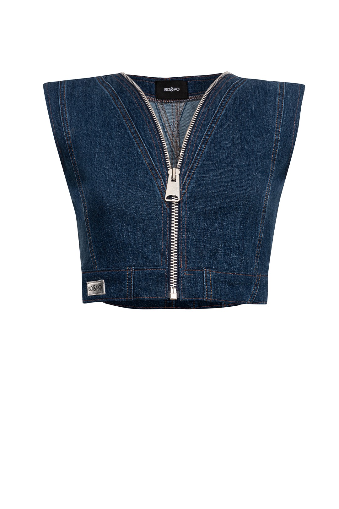 Levi Denim Top Vest