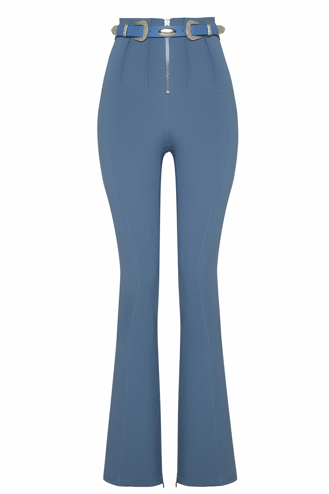 Nill Flare Leggins - Blue Silver