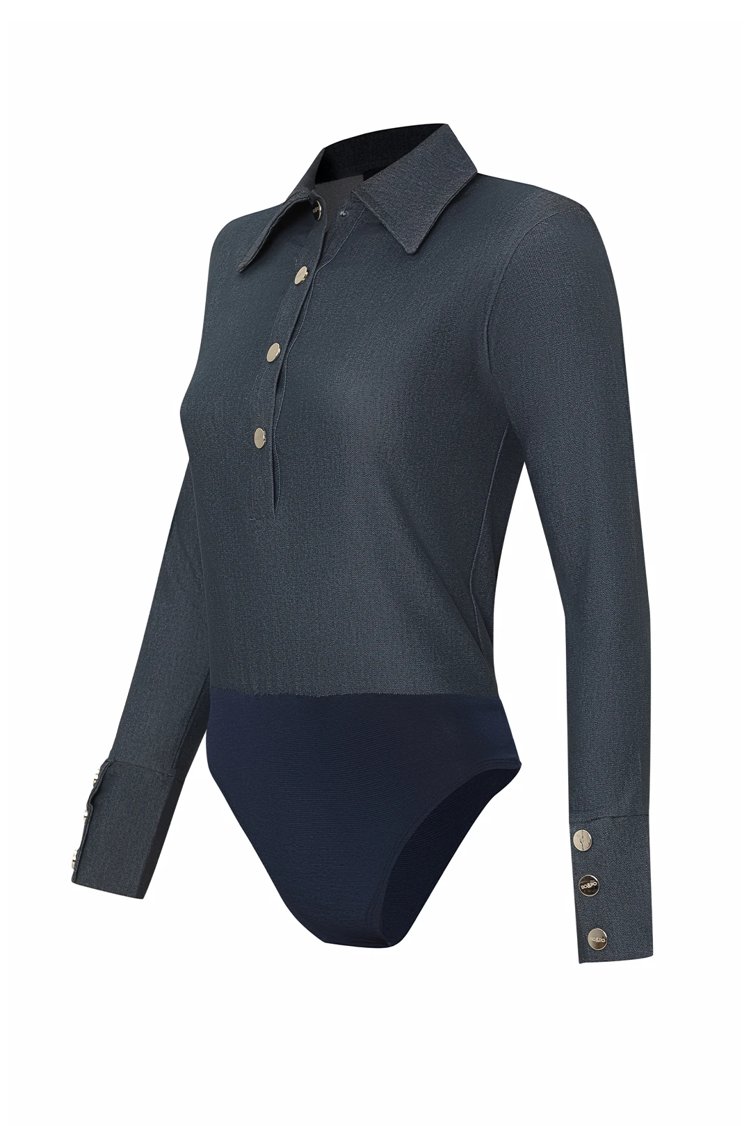 Tara Denim Top - Blue