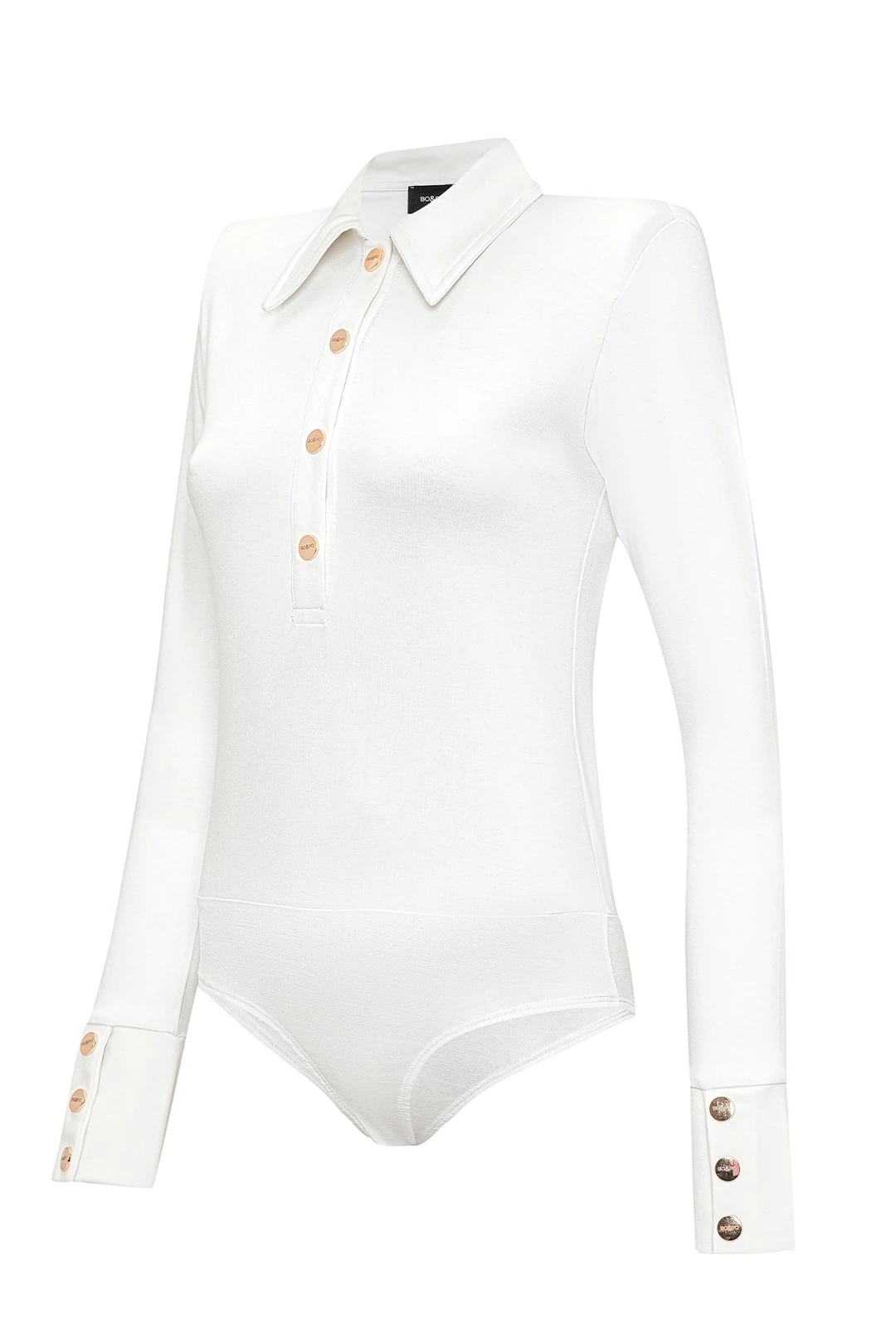 Tara Denim Top - White