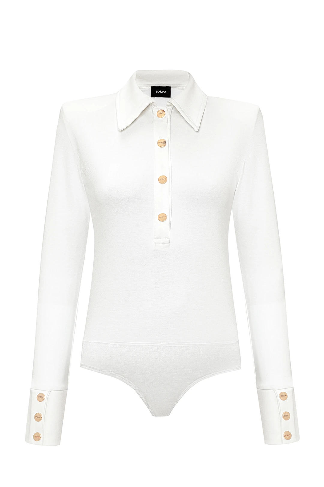 Tara Denim Top - White