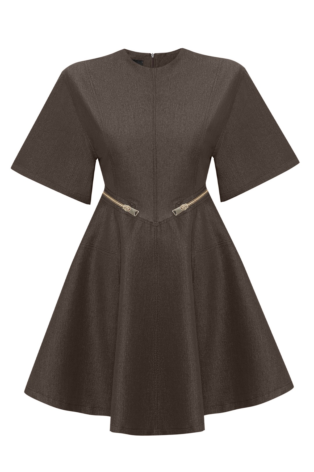 Queen Dress - Brown