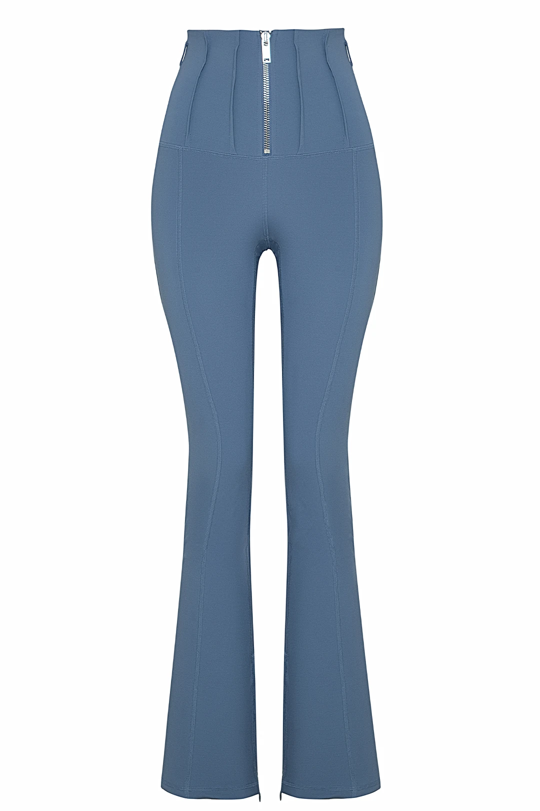 Nill Flare Leggins - Blue Silver