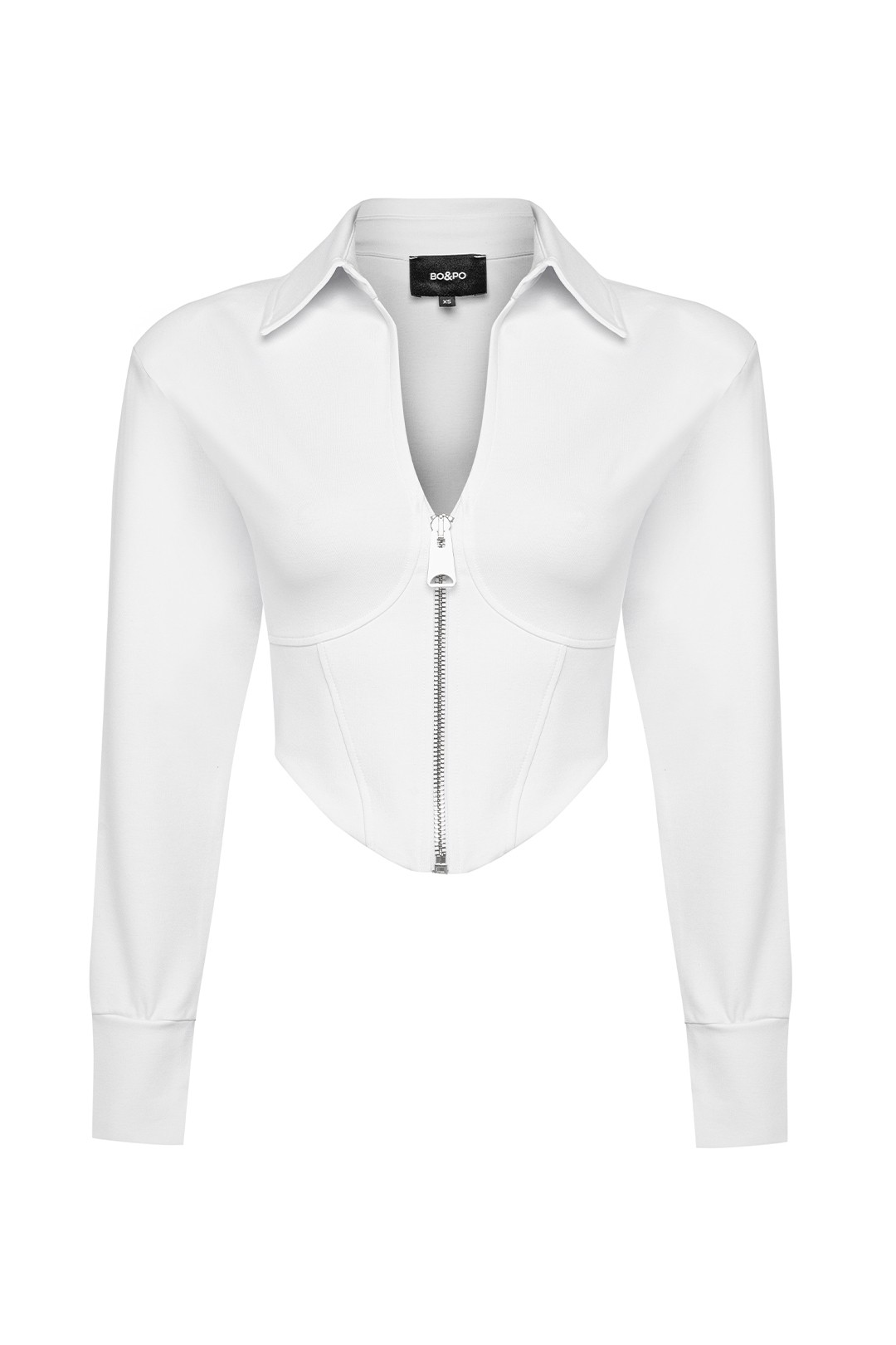 Pera Corset Top - White