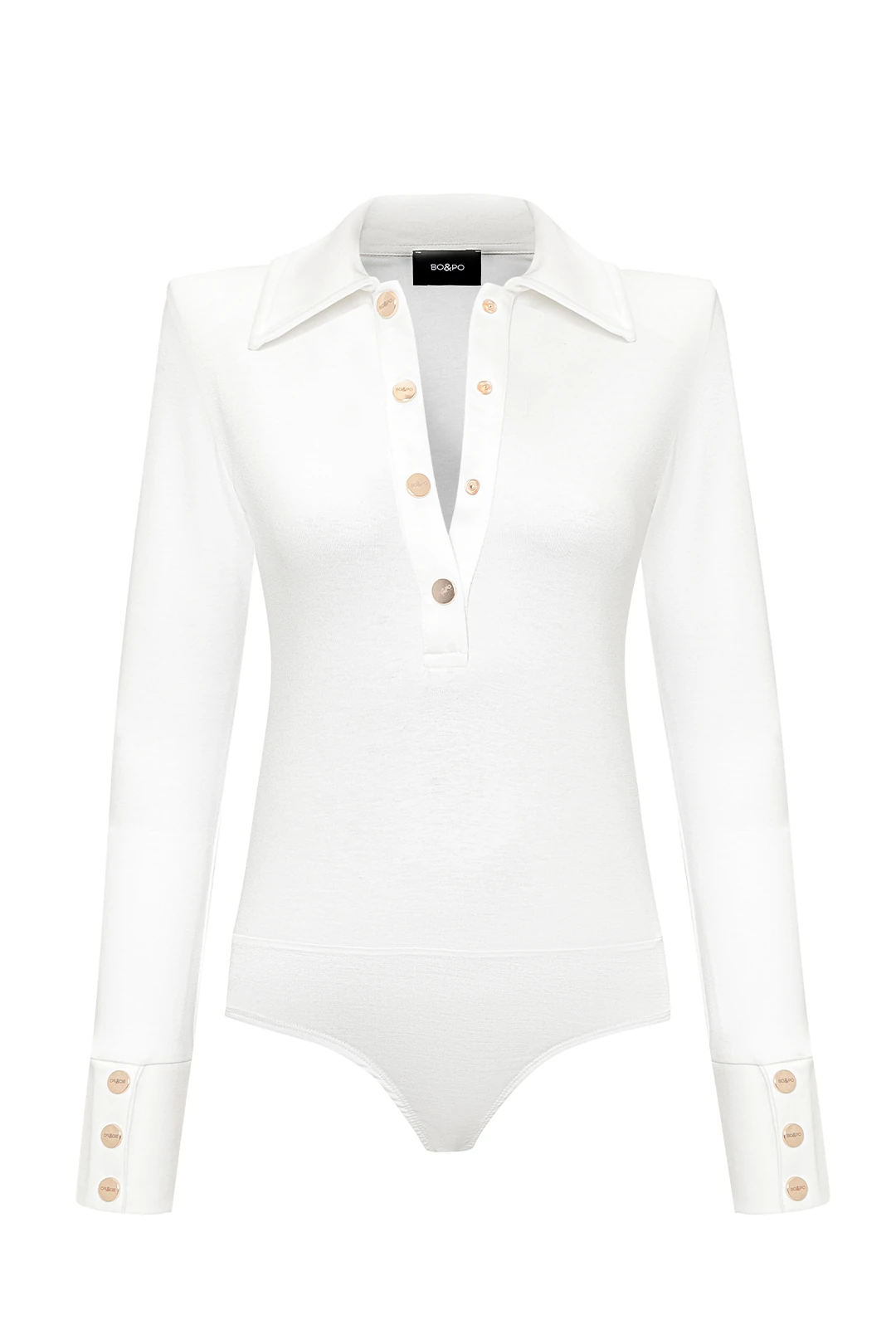 Tara Denim Top - White