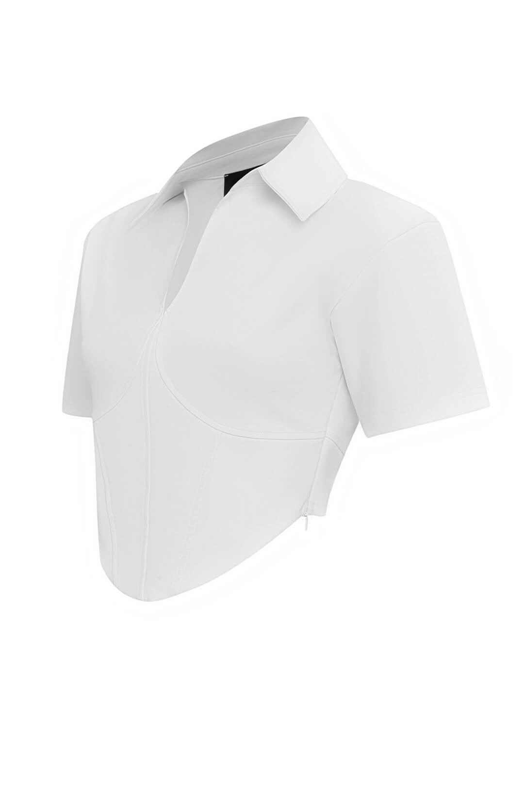 Stella Corset Top - White