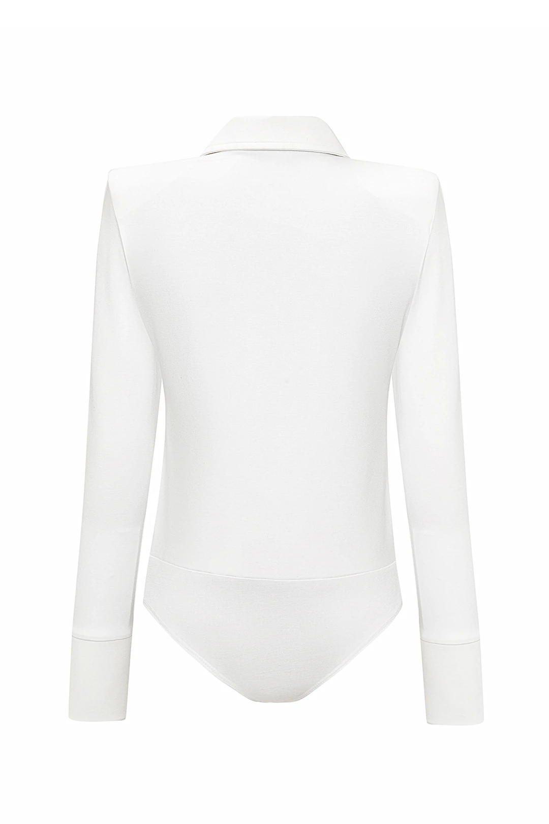 Tara Denim Top - White