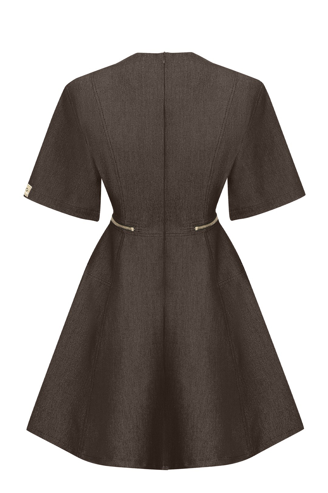 Queen Dress - Brown