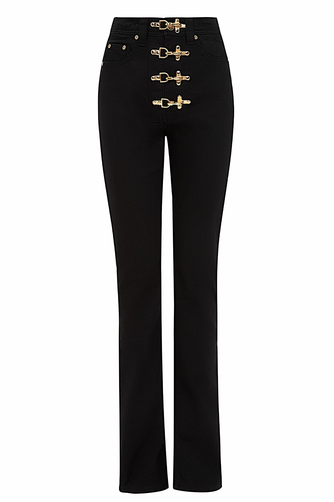 Gaia Flare Jeans - Gold