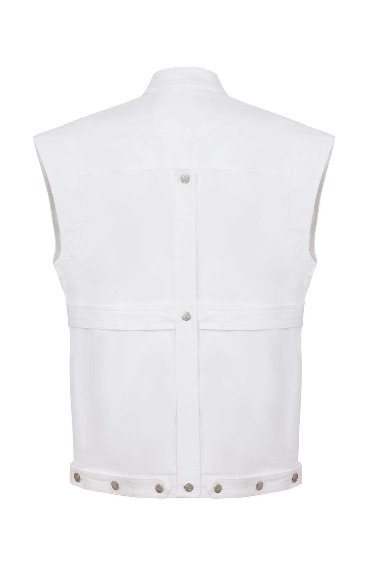 Haily Vest White