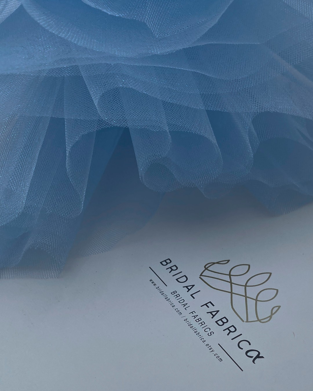 Light Blue 300cm Wide Fine Tulle Fabric – On Trend Fabrics