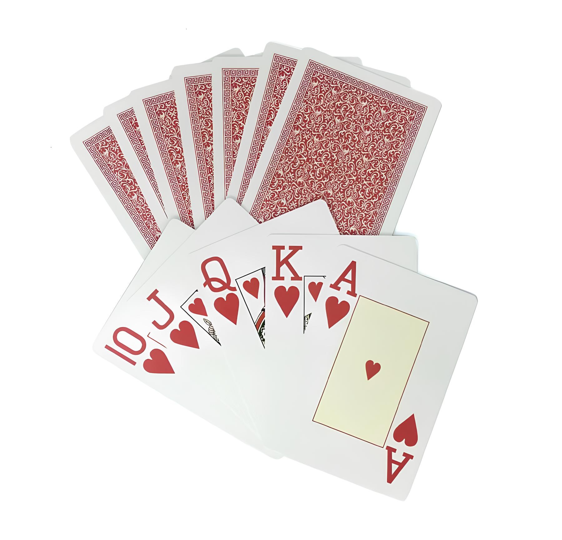 Artex Poker Oyun Kağıdı Kırmızı Ve Mavi Çift Deste %100 Plastik