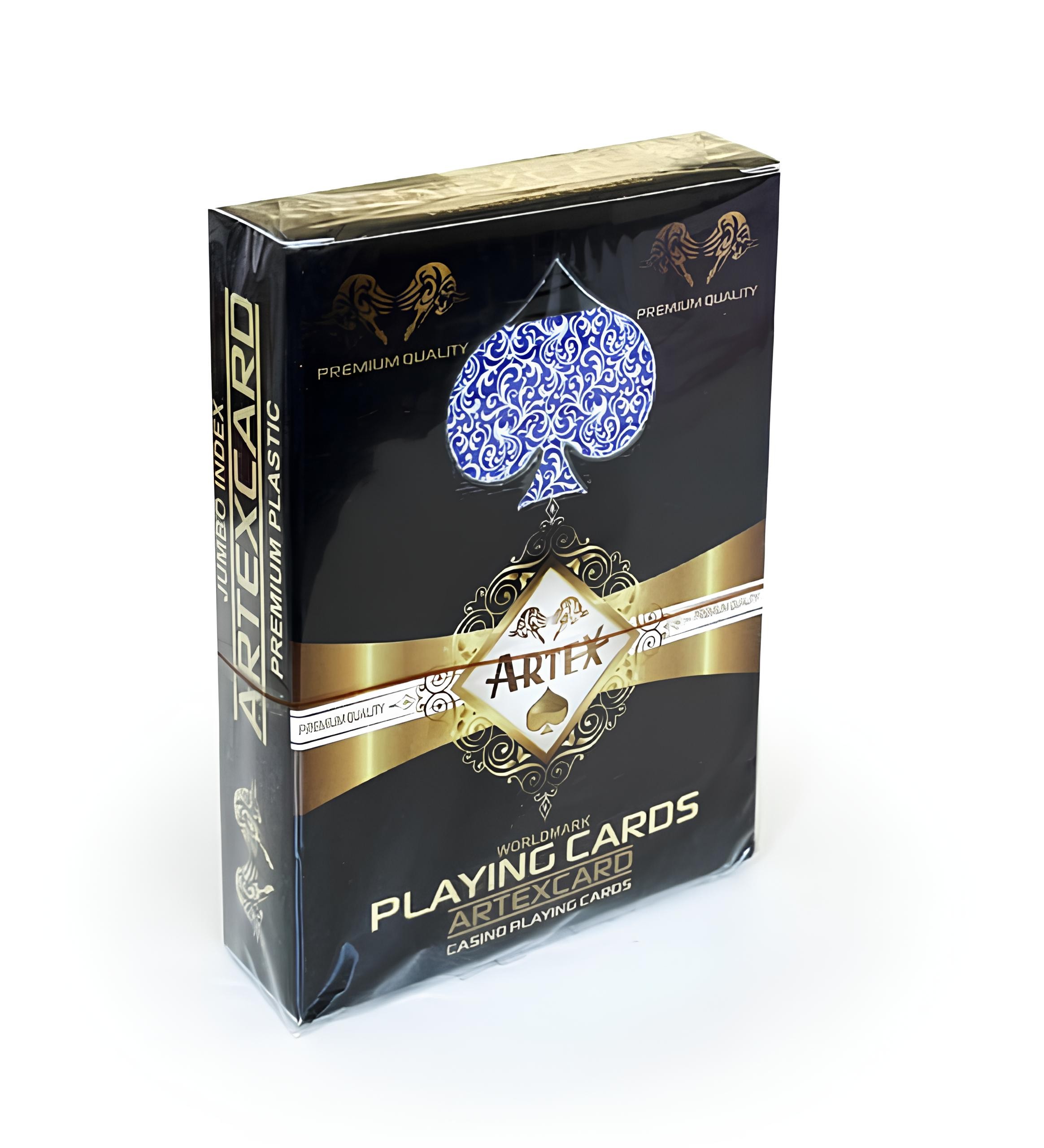 Artex Poker Oyun Kağıdı Kırmızı Ve Mavi Çift Deste %100 Plastik