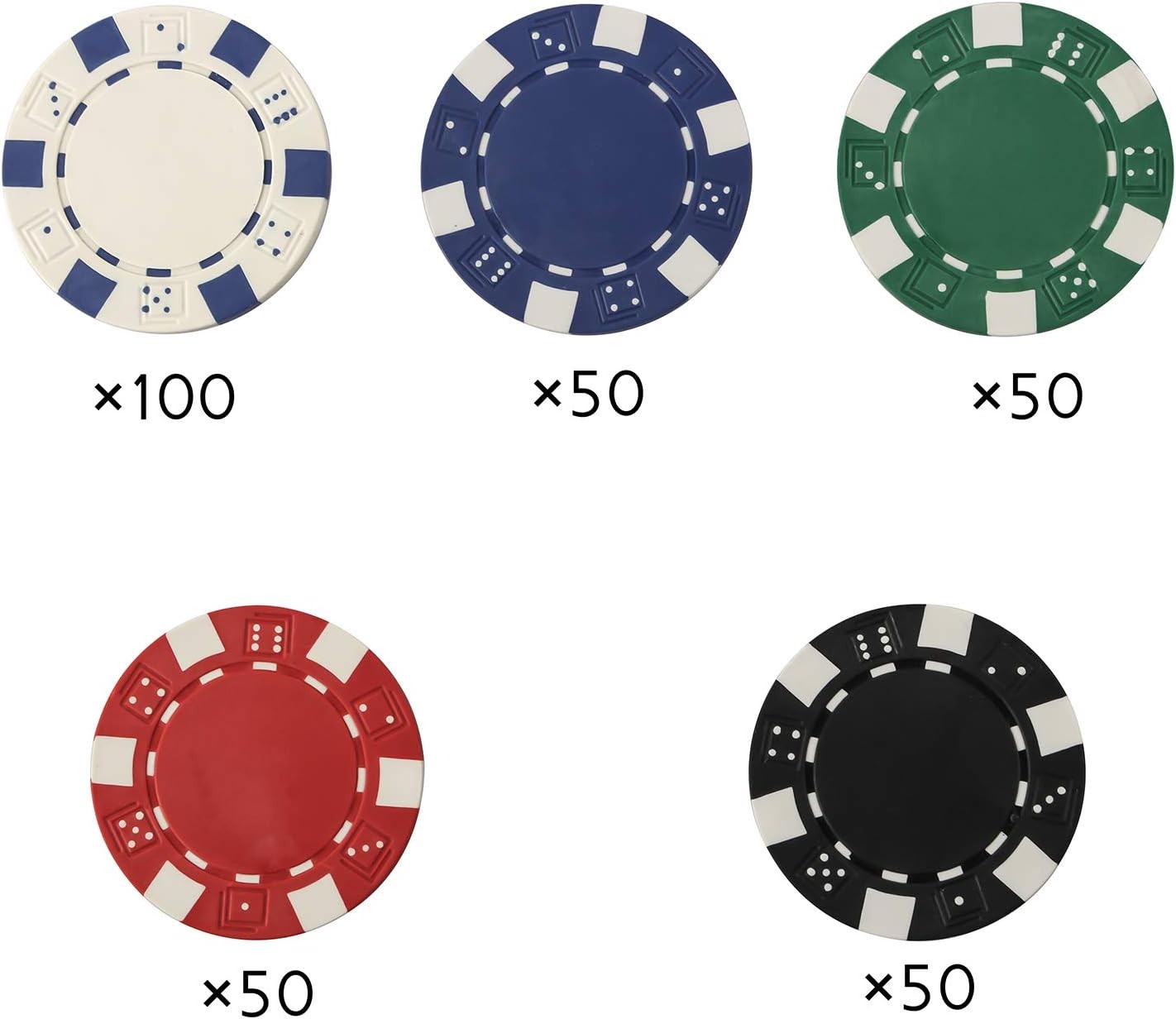Alüminyum Çantalı 300'lü Poker Seti Texas Holdem Blackjack 