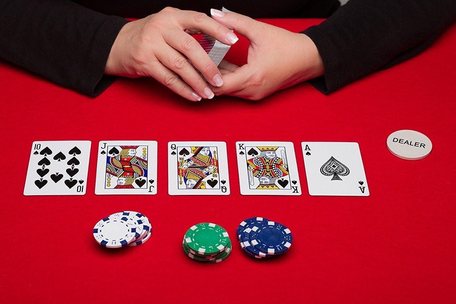 Alüminyum Çantalı 300'lü Poker Seti Texas Holdem Blackjack 