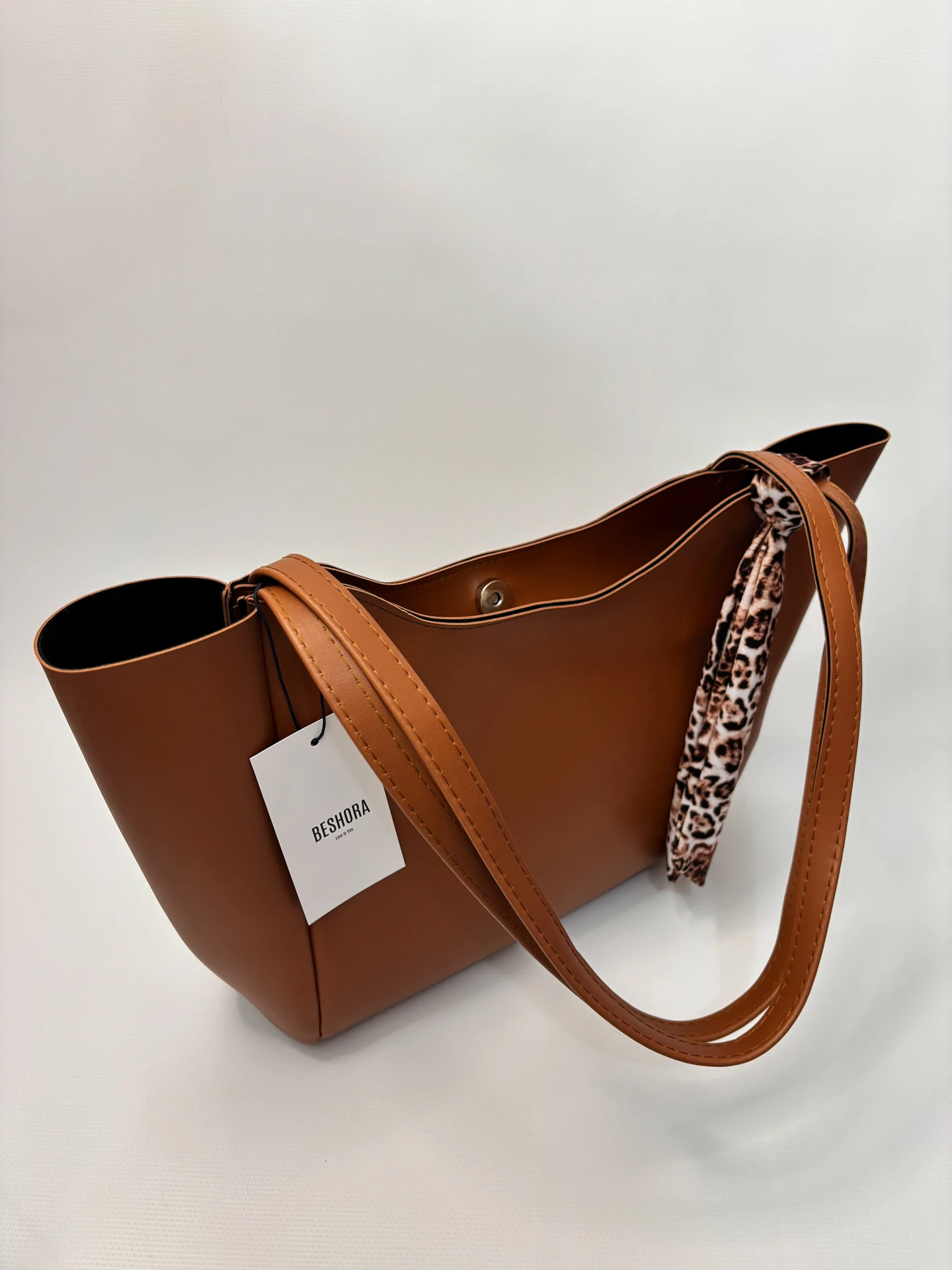 Elena Taba Mat Fermuar Detaylı Kadın Omuz Çantası